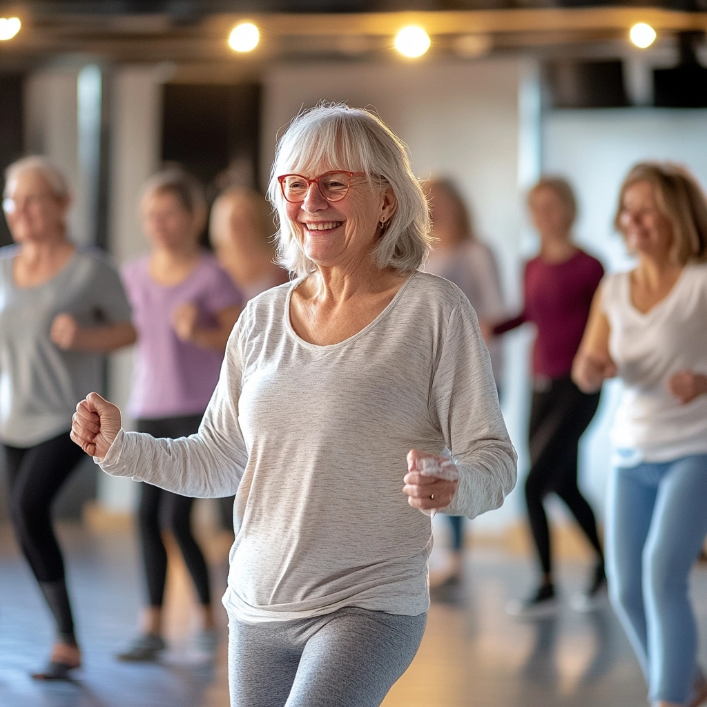 Танцювальні заняття для літніх людей
